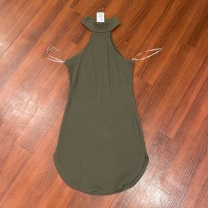 A’Gaci olive medium dress with tags